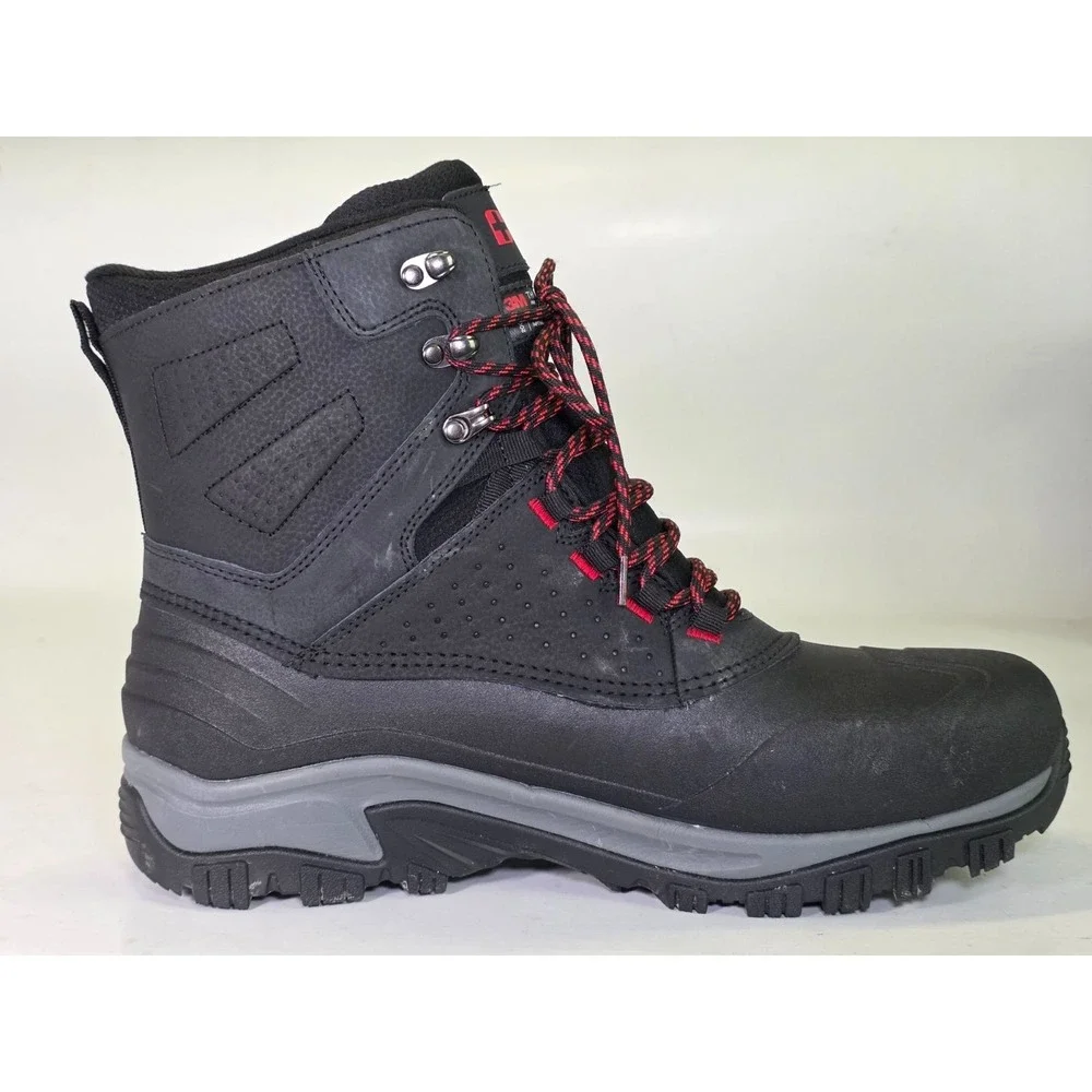 Swiss Tech Men's Hiking Boots Size 13 Leather Shell 200G Waterproof Winter Shoes